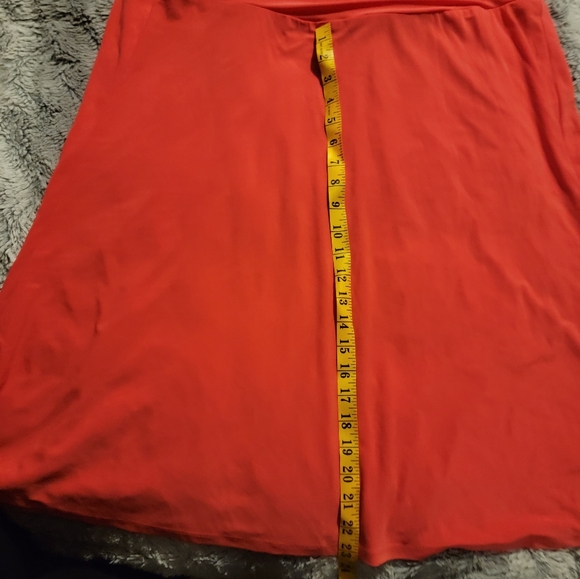 Nine West Halter mid-length Coral Dress - Picture 7 of 8